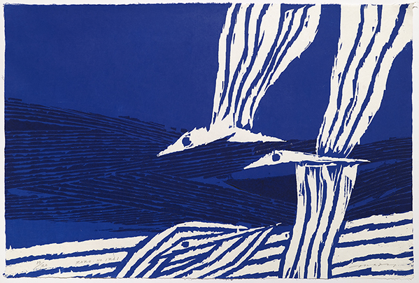 KIM Sang Ku Woodcut 2020 91x63cm GSB