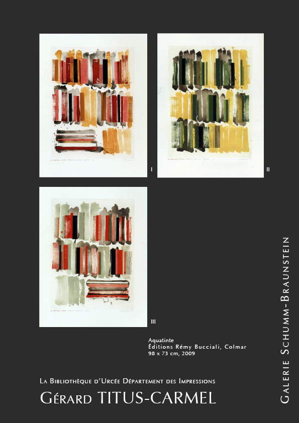 TITUS CARMEL Biblio Aquatintes Site